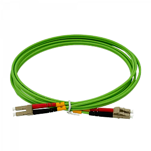 Jumper Fibra 50/125um LSZH 2mt LC-LC OM5 MultiModo MM Duplex