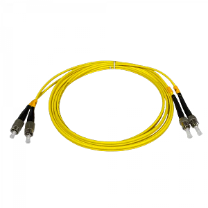 Jumper Cable Fibra 3.0mm 9/125um LSZH 2mt ST-FC MonoModo SM Duplex 