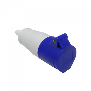 LEXO Typ213-6h Hembra 16A IP44 250V Enchufe Industrial P17 2P+T