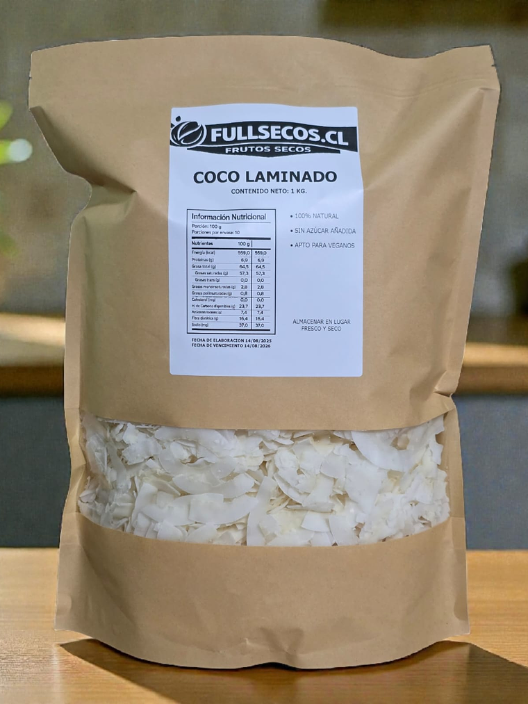 Coco Laminado Natural 1 Kilo. 3