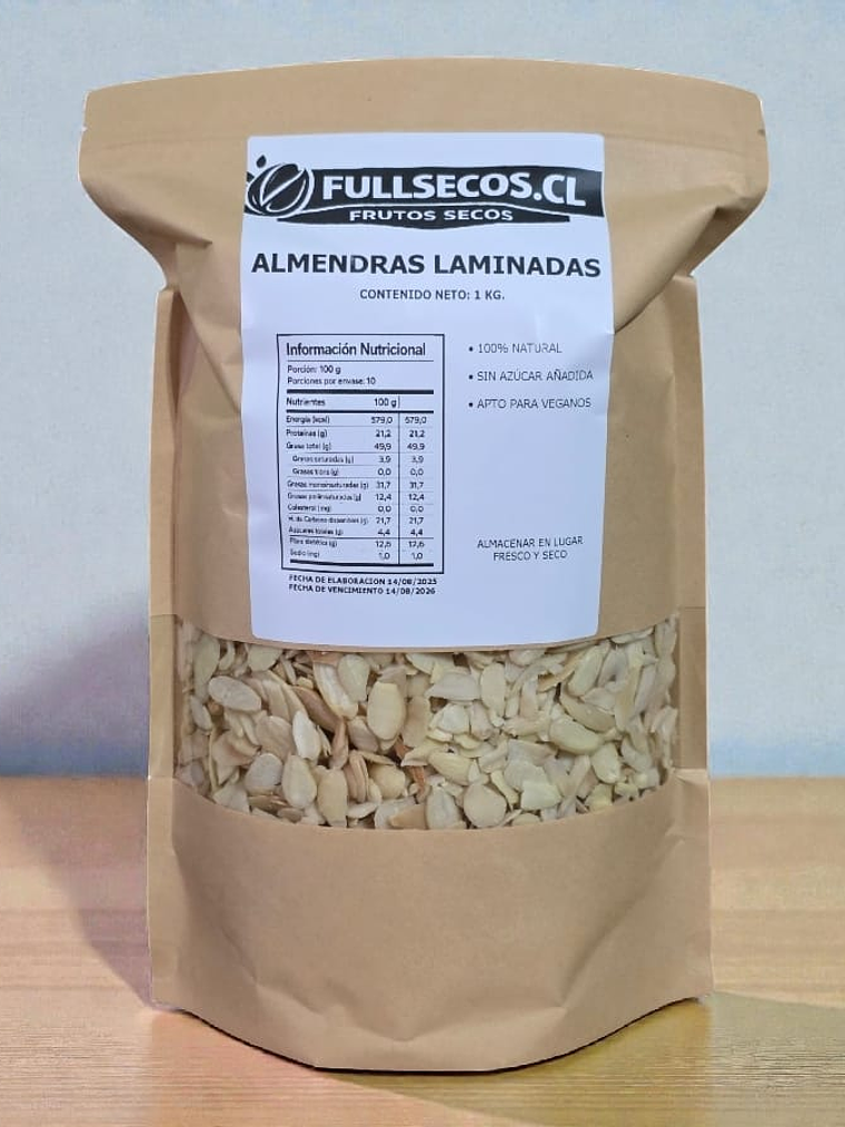 Almendras Laminadas 1 Kilo. 3