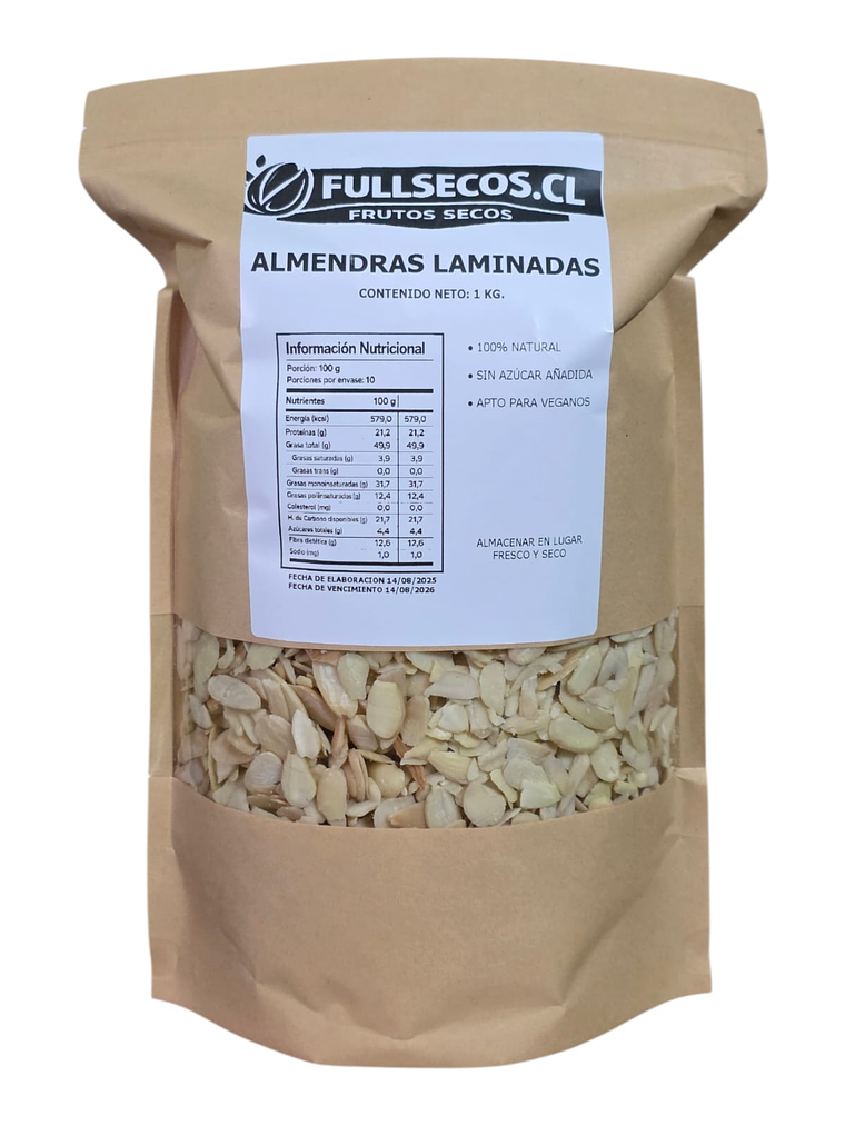 Almendras Laminadas 1 Kilo. 2