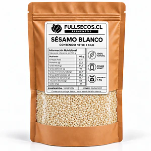 Sesamo Blanco 1 Kilo.