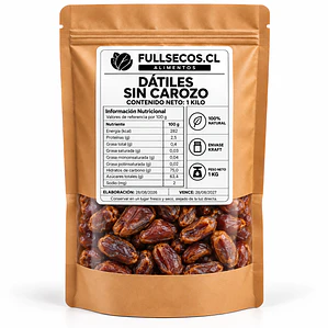 Datiles sin Carozo 1 Kilo.