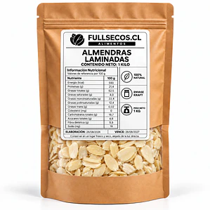 Almendras Laminadas 1 Kilo.