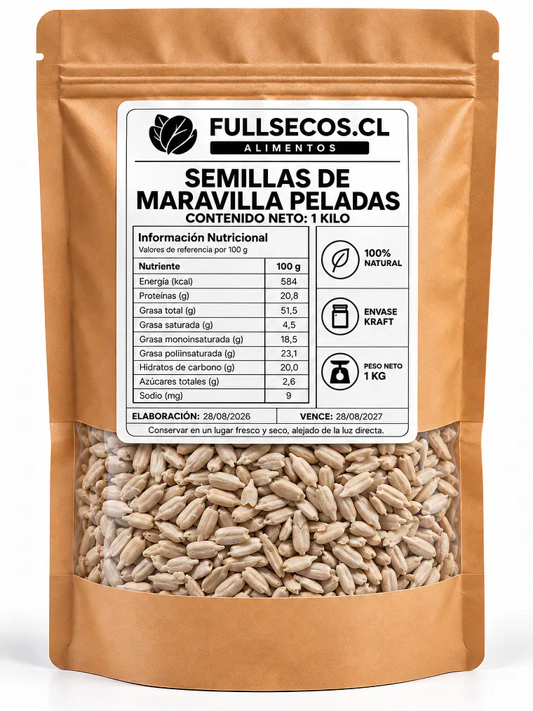 Semillas de Maravilla 1 Kilo. 1
