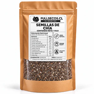 Semillas de Chia 1 Kilo.