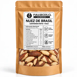 Nuez de Brasil 1 Kilo.