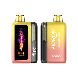 Flix Huron Strawberry Banana 60000 Puff