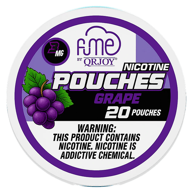 Pouches Grape Fume QRJOY