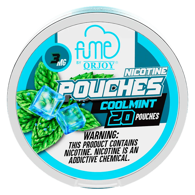 Pouches CoolMint Fume QRJOY