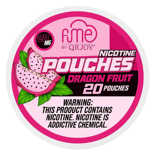Pouches Dragon Fruit Fume QRJOY