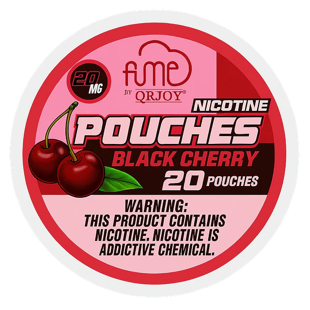 Pouches Black Cherry Fume QRJOY