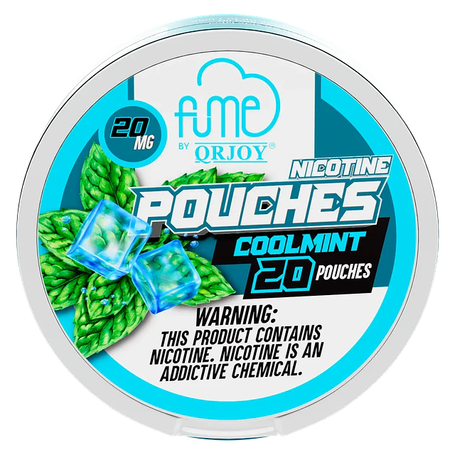 Pouches CoolMint Fume QRJOY