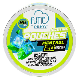 Pouches Menthol Fume QRJOY