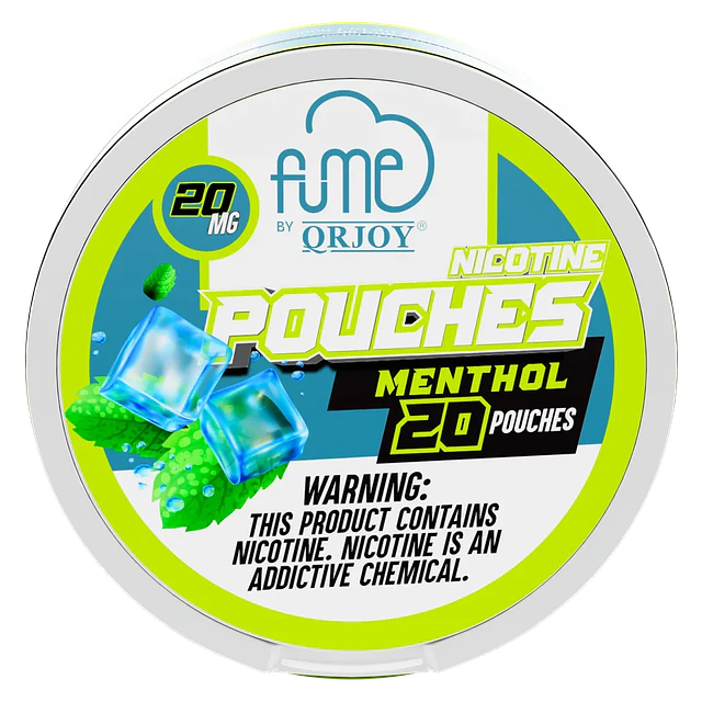 Pouches Menthol Fume QRJOY