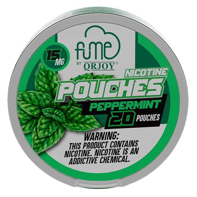 Pouches Peppermint Fume QRJOY
