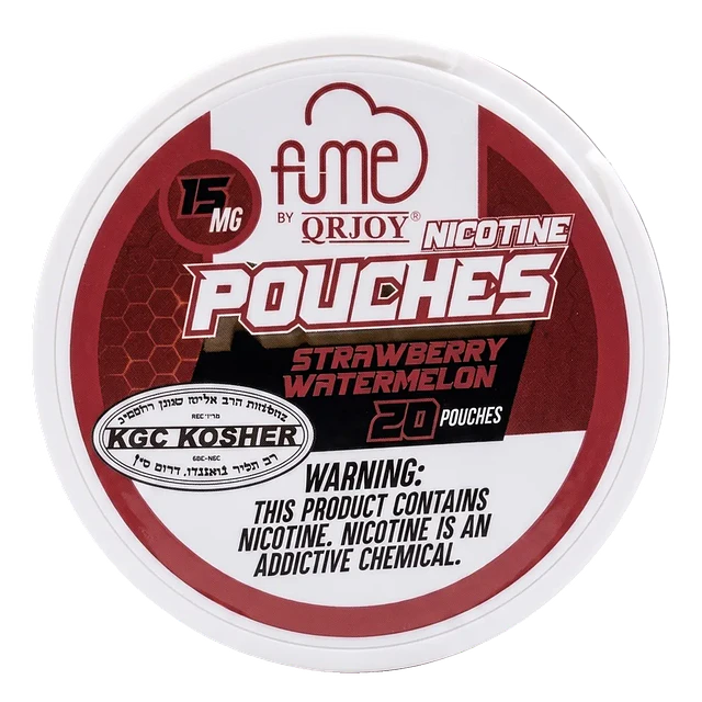 Pouches Strawberry Watermelon Fume QRJOY
