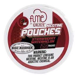 Pouches Strawberry Watermelon Fume QRJOY