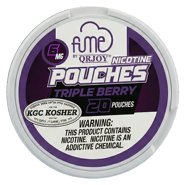 Pouches Triple Berry Fume QRJOY