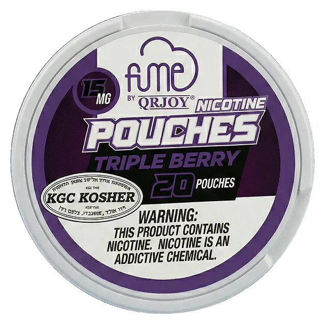Pouches Triple Berry Fume QRJOY
