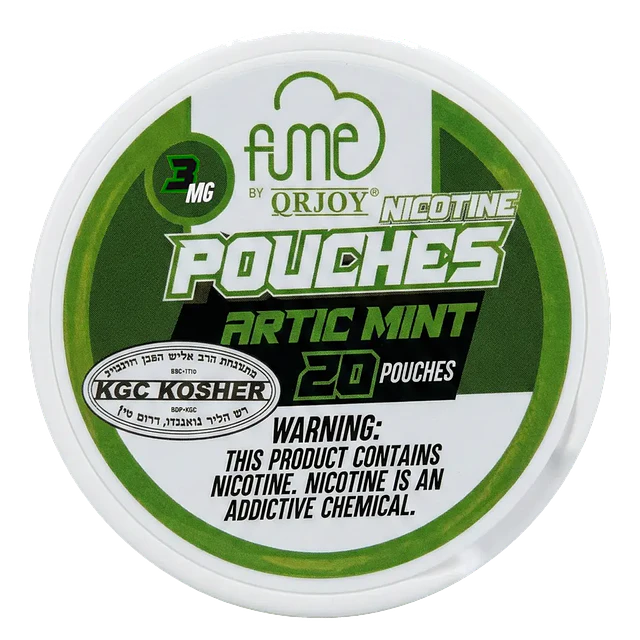 Pouches Artic Mint Fume QRJOY