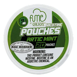 Pouches Artic Mint Fume QRJOY