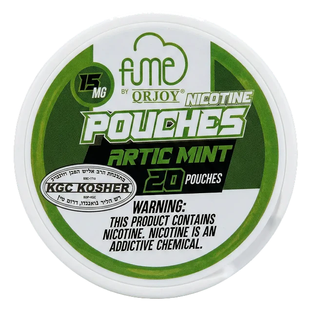 Pouches Artic Mint Fume QRJOY