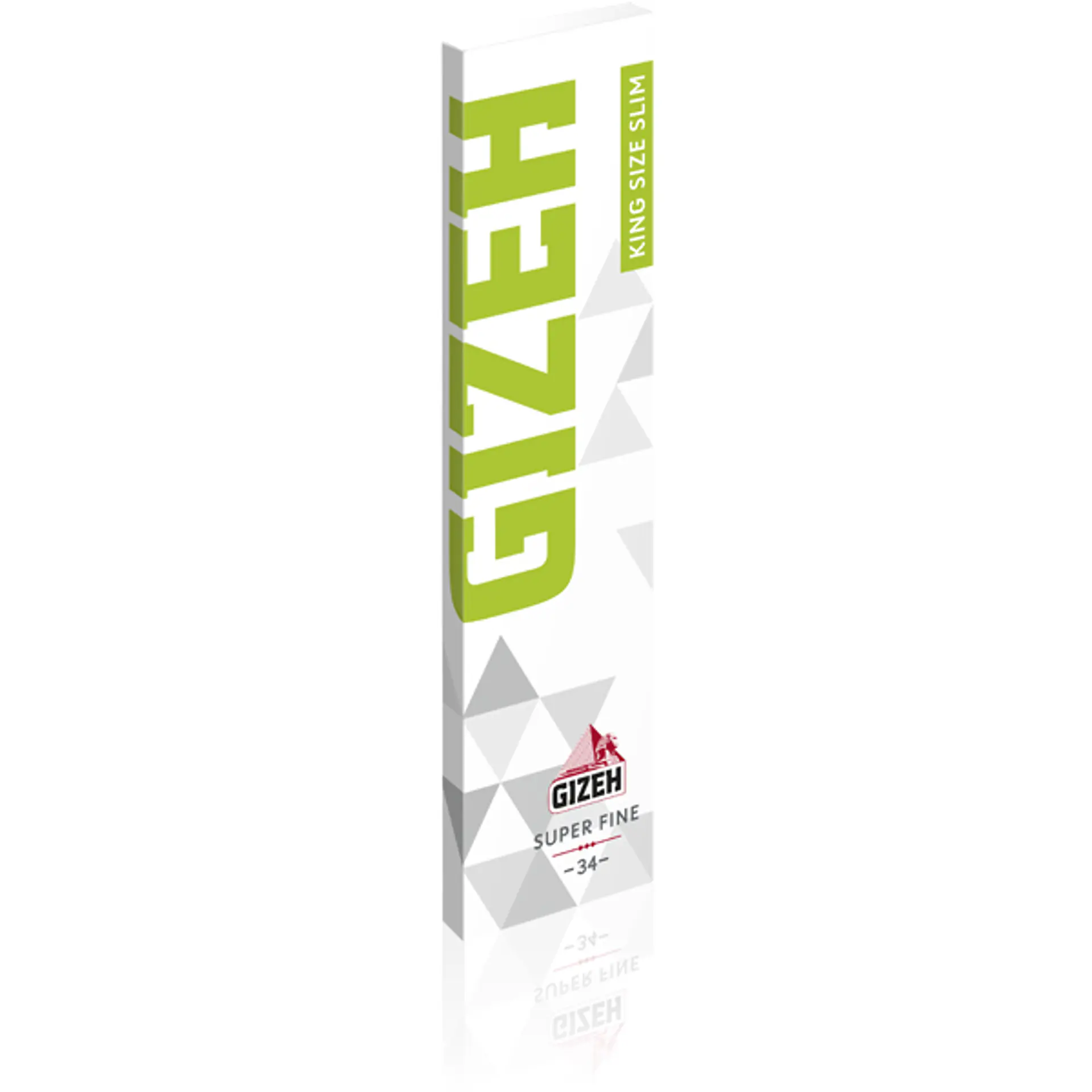 Papelillos Gizeh King Size verde con imán - Sabanas 1
