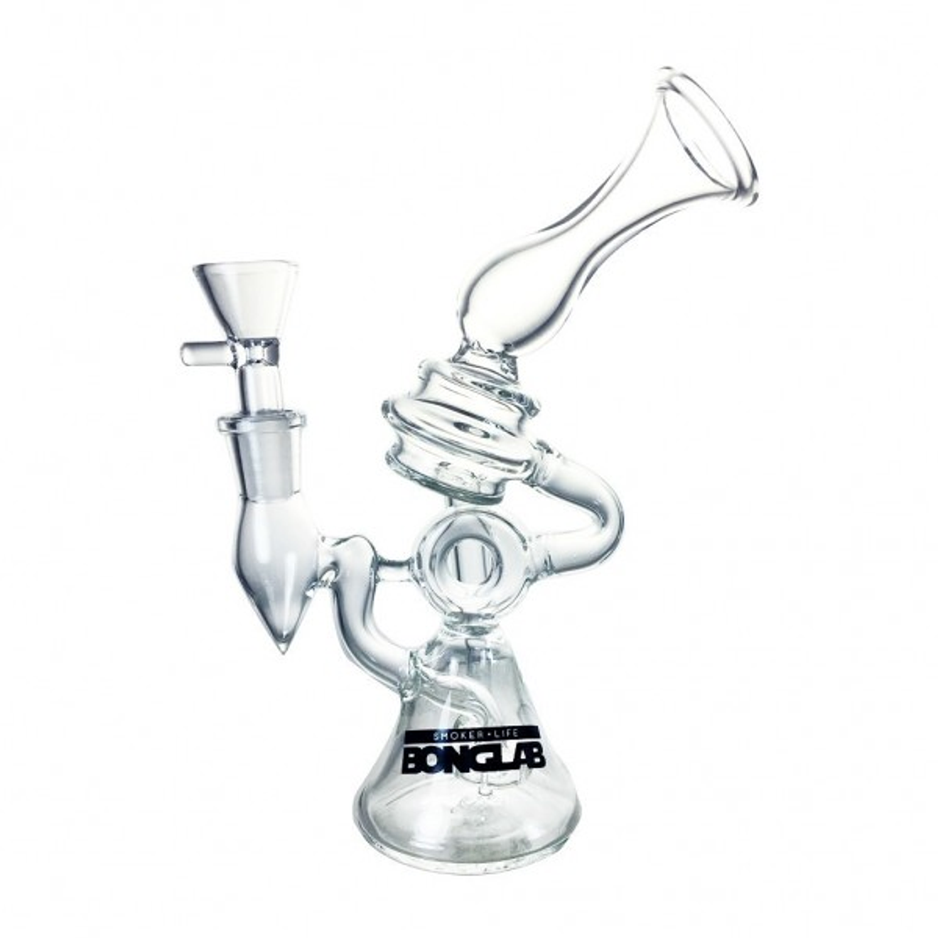 BongLab Bong K334 Claxon Clear 21cm 1