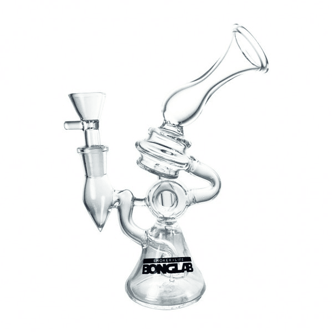 BongLab Bong K334 Claxon Clear 21cm 1