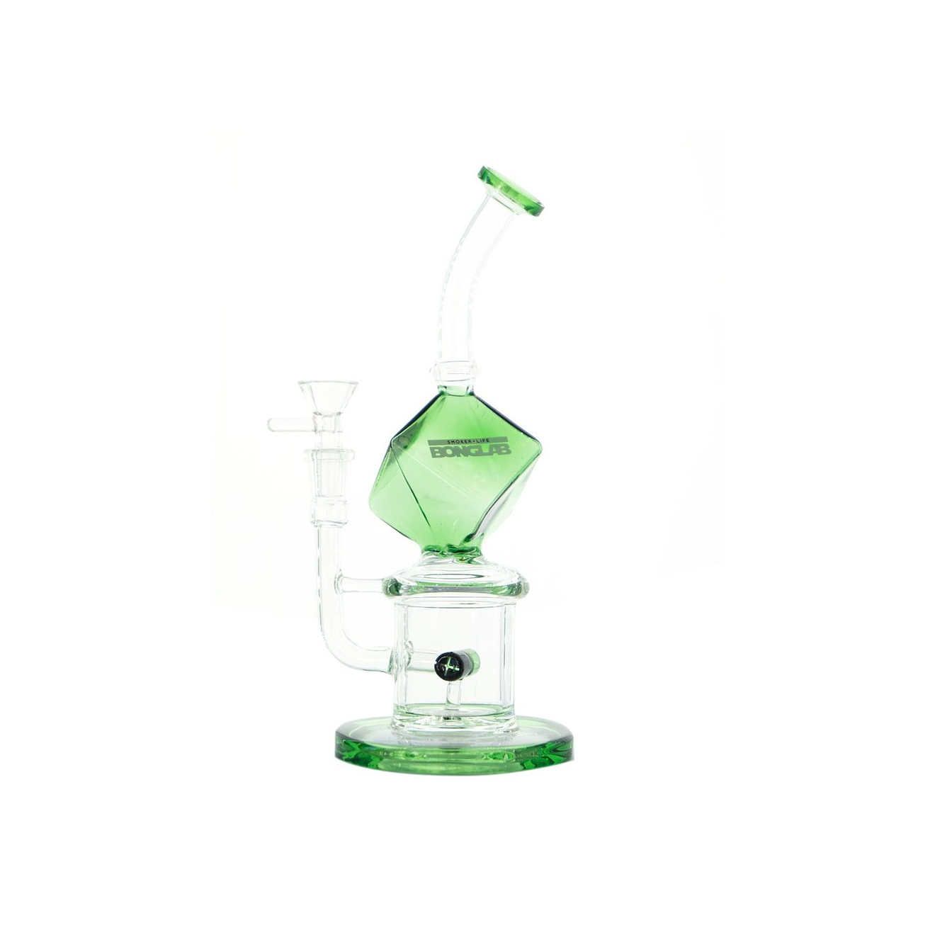 BongLab Bong C41 Rubik Green 25cm 1