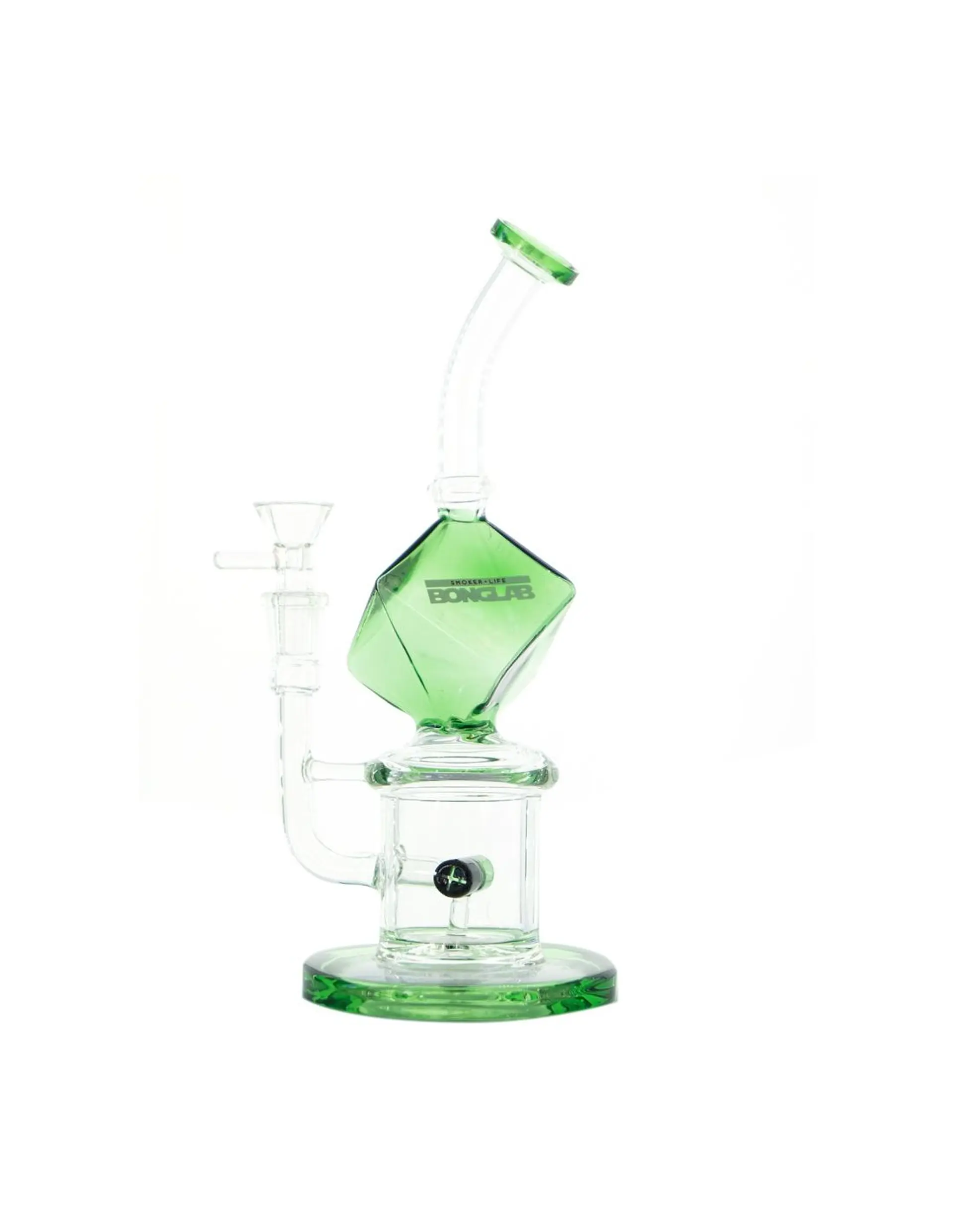 BongLab Bong C41 Rubik Green 25cm 1