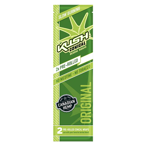Conos Blunt Kush Hemp x2 - Sabores