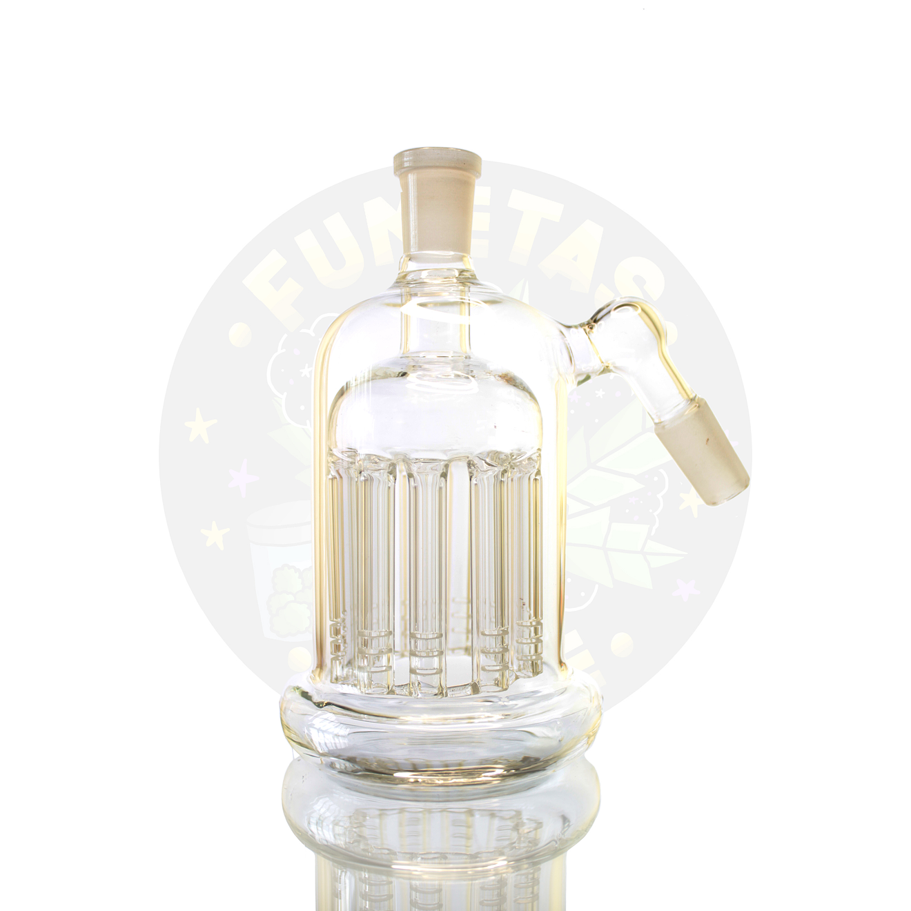 Atrapa cenizas percolador 8 brazos - Macho 14mm 45° 3