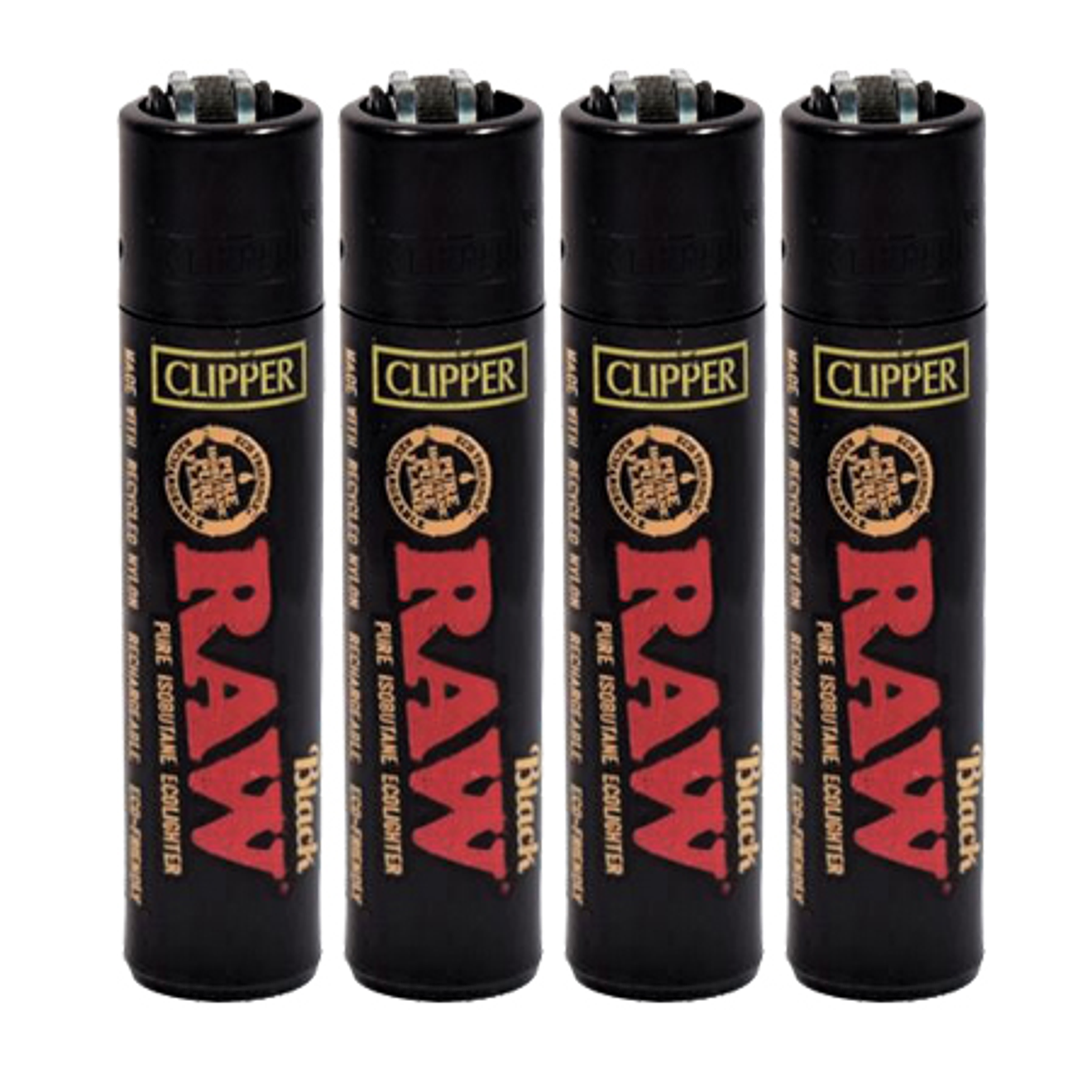 Encendedor Clipper Raw Black 1