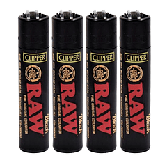 Encendedor Clipper Raw Black