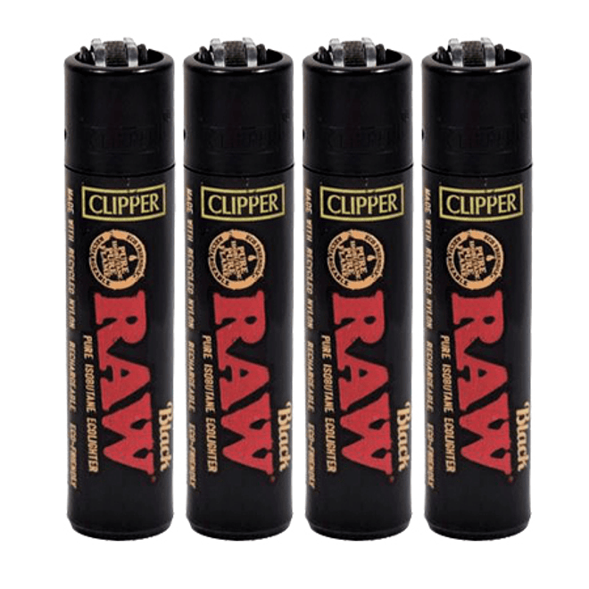 Encendedor Clipper Raw Black 1