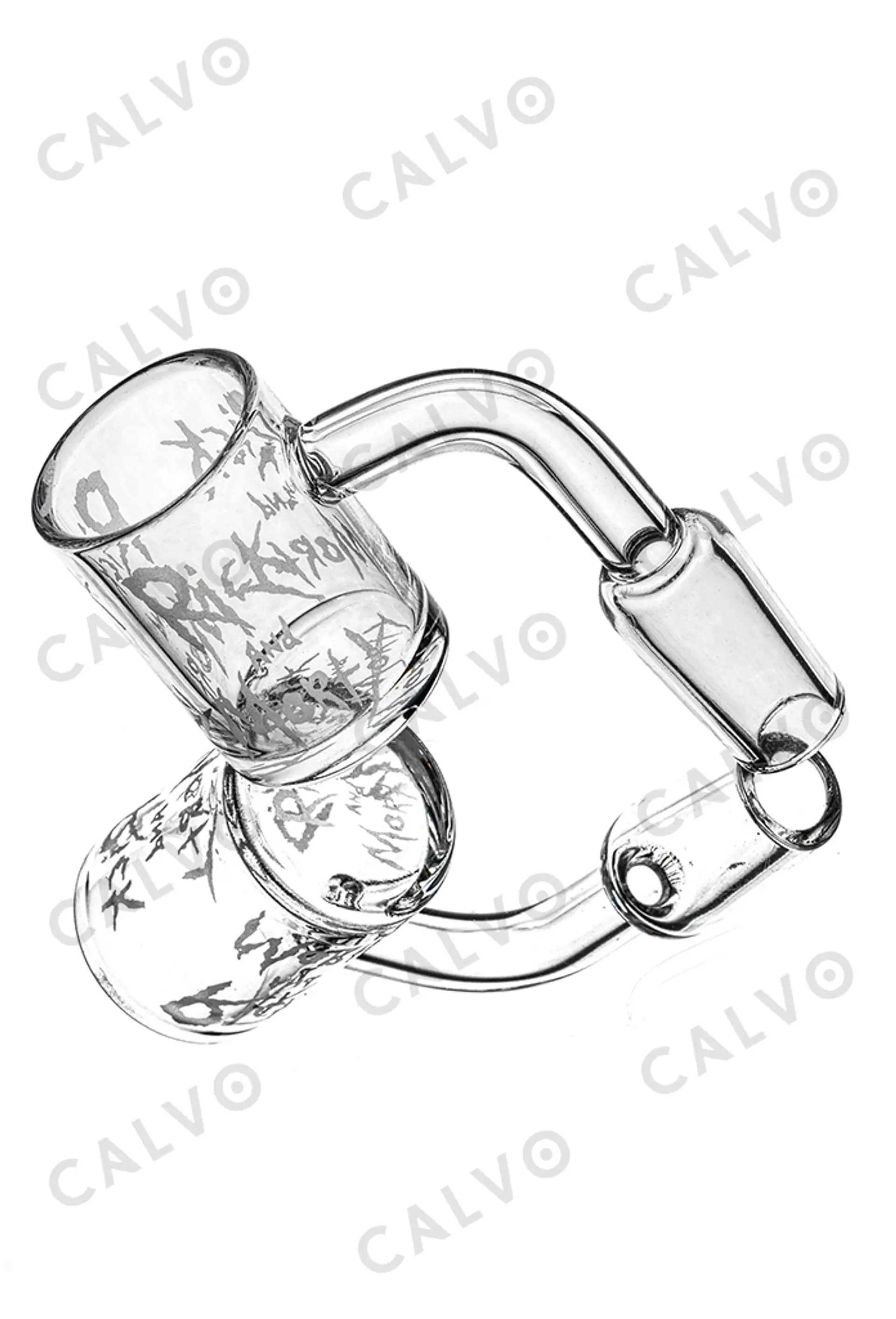 Calvo Glass Banger Logo Rick & Morty - Macho 14mm 1