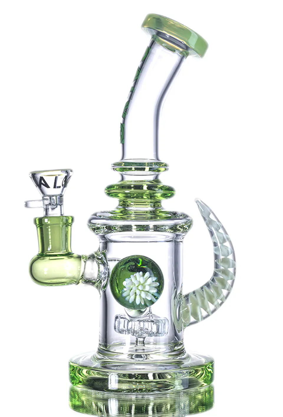 Calvo Glass Rig Cuerno Mediano 22cm 2