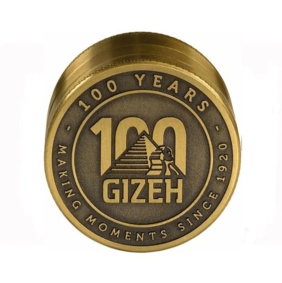 Moledor Gizeh metálico Edición 100 años 50mm 1