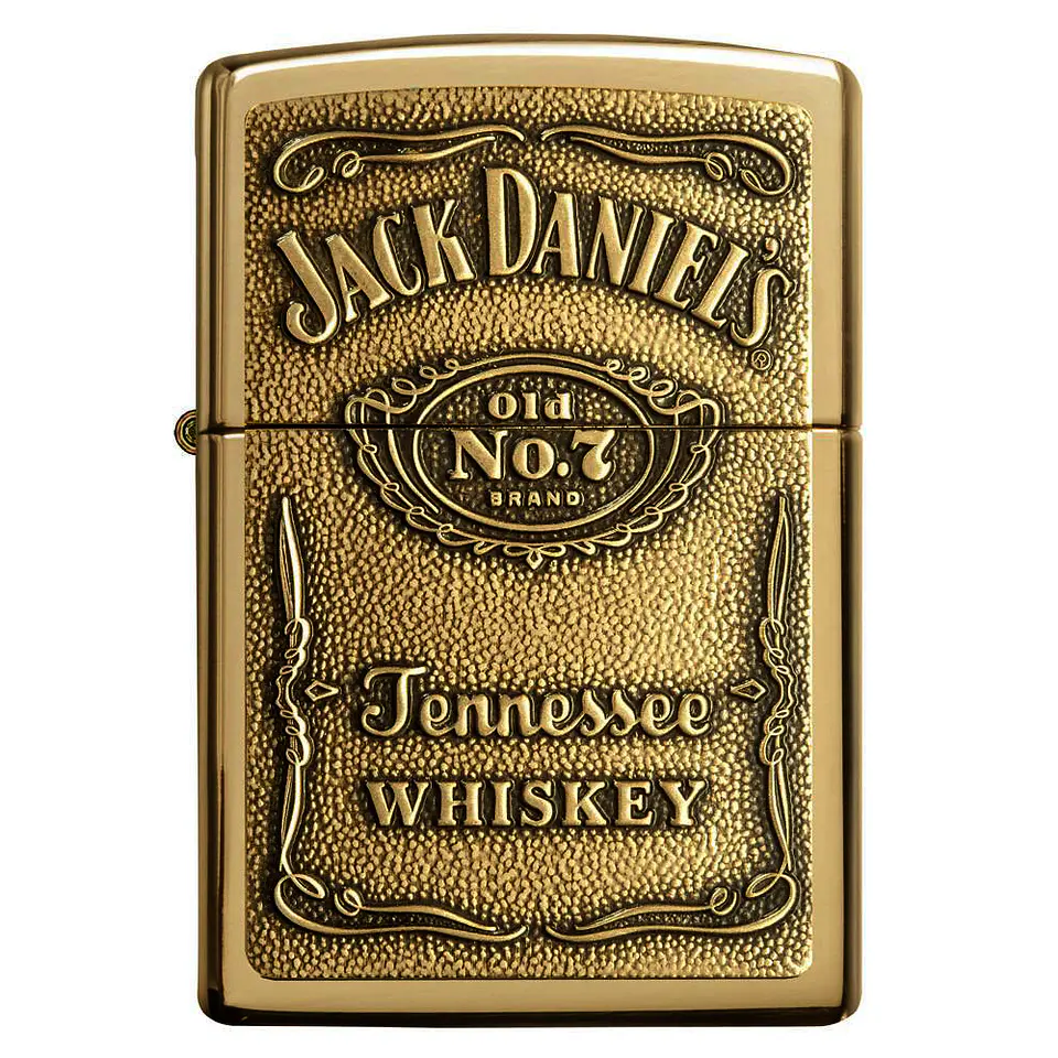 Encendedor Jack Daniel's Dorado Zippo 1