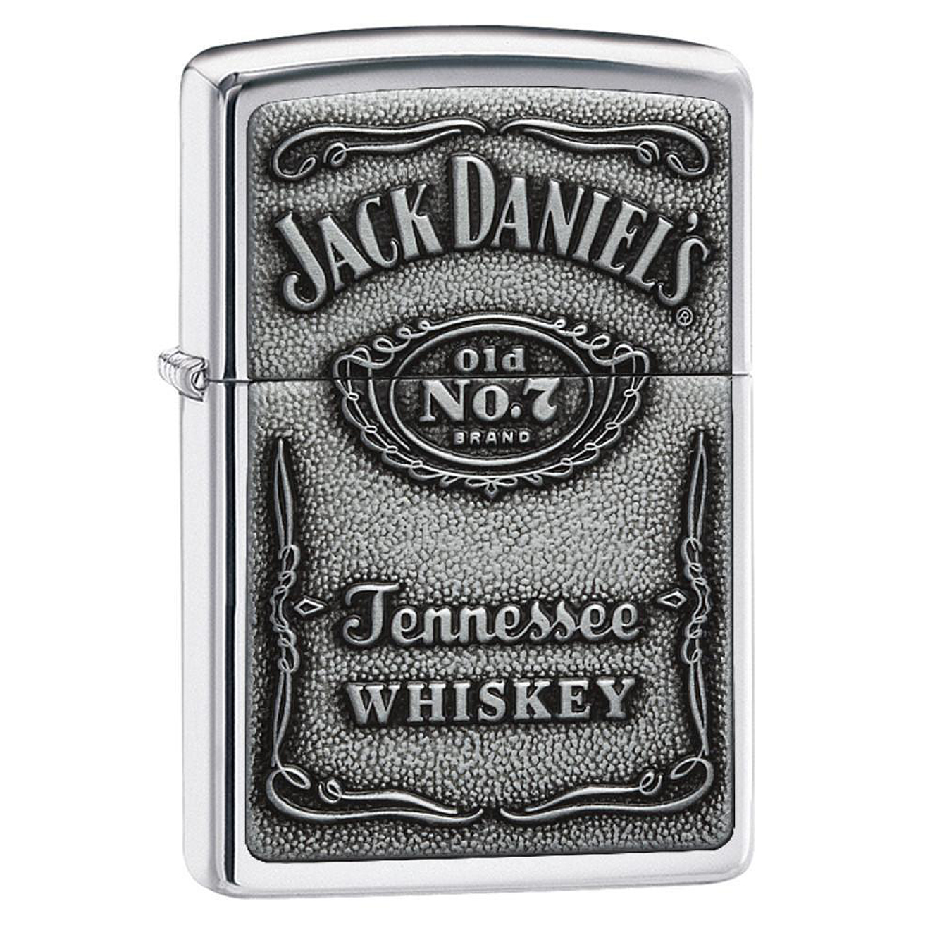 Encendedor Jack Daniel's Plateado Zippo 1