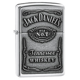 Encendedor Jack Daniel's Plateado Zippo