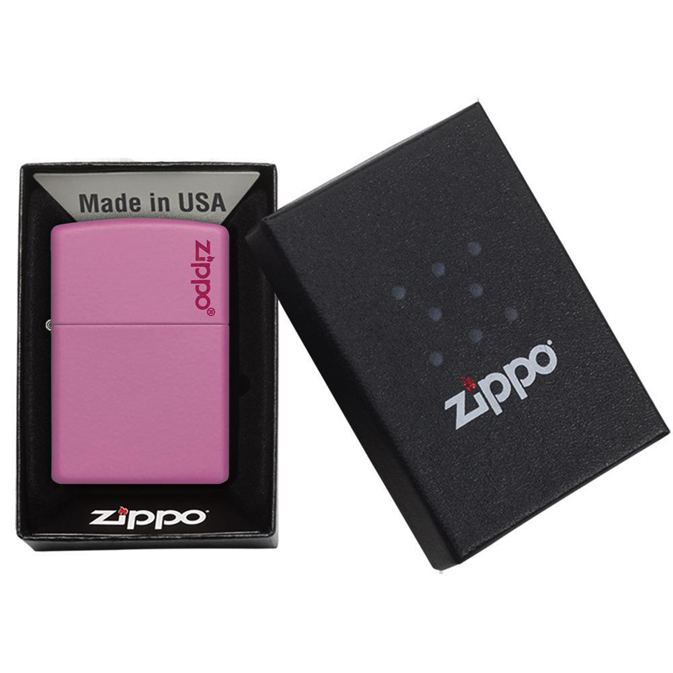 Encendedor Classic Pink Matte Zippo 2