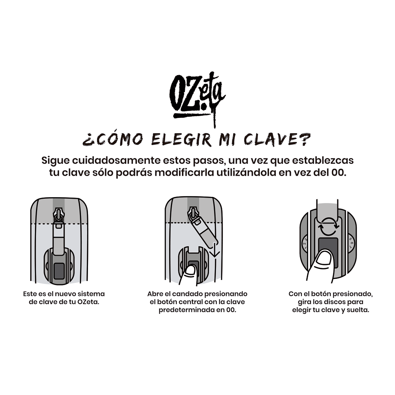 Ozeta Chestbag 4x4 con clave - Anti-olor 9
