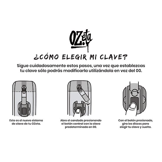Ozeta Chestbag 4x4 con clave - Anti-olor 9