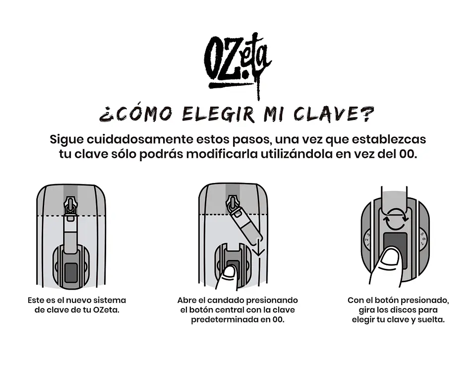 Ozeta Chestbag 4x4 con clave - Anti-olor 9