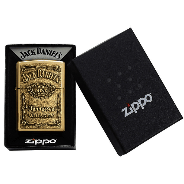 Encendedor Jack Daniel's Dorado Zippo 3