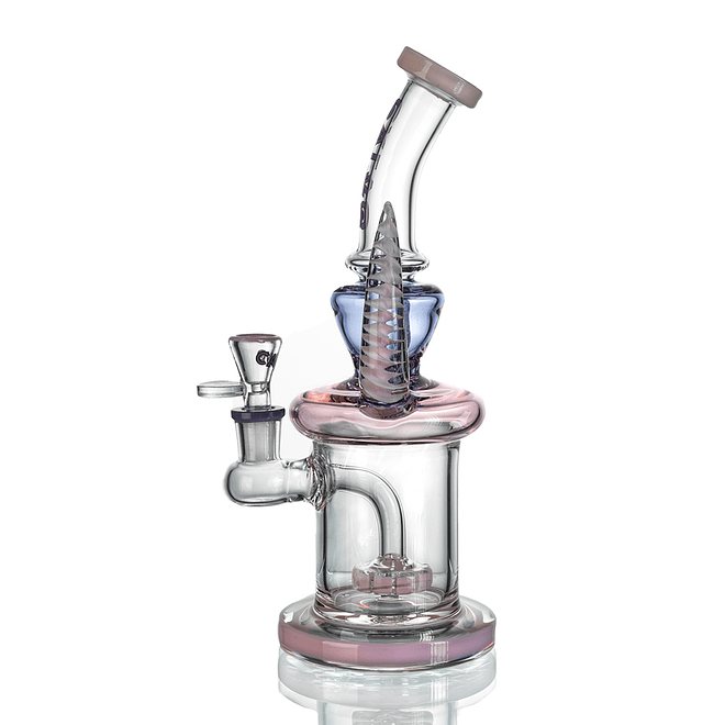 Calvo Glass Bong Doble Cuerno 28cm 3